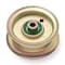 T Terre 3 Inch Flat Dia Flat Idler Pulley Replacement for Husqvarna Craftsman 177968 532177968 31305098 - alternate 1